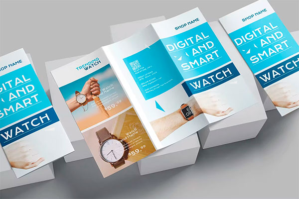 Watch Store Trifold Brochure 9BJV2NC
