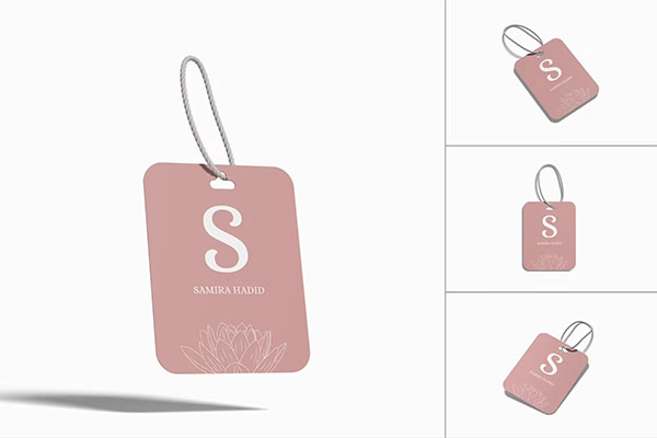 Label Tag Mockup 4QRE9E2