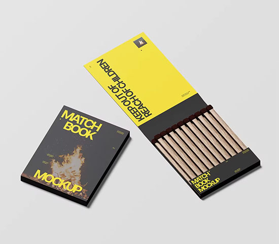 Matchbook Mockup 004 GWP9DRS