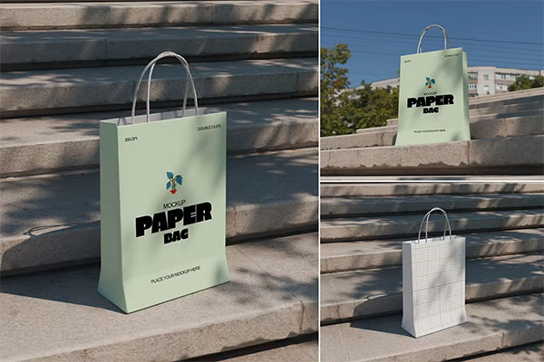 Paper Bag Mockup EC4PH8C