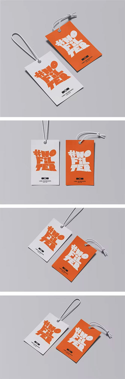 Label Tag Mockup GUUVVJB
