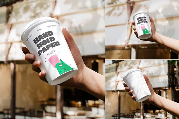 Paper Cup Mockup QV3FPBF