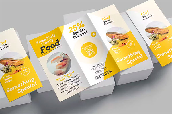 Food Trifold Brochure 42CJLNB
