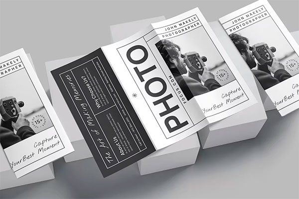 Photography Trifold Brochure NVC8NJ2