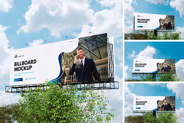 Billboard Mockup BQKUBJ7