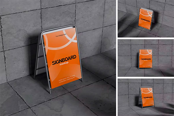 Signboard Mockup VWAJPNF