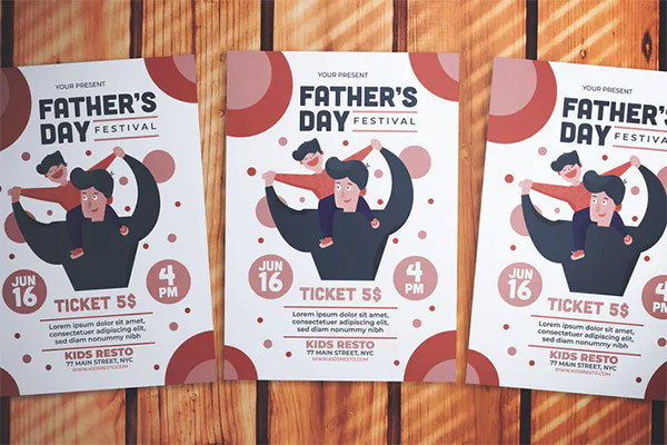 Father's Day Event Flyer