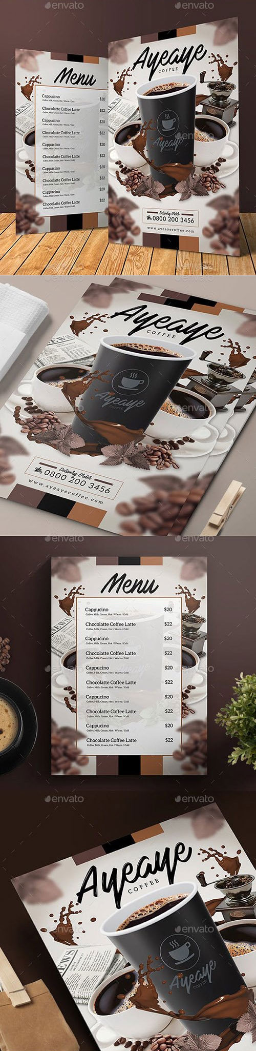 Coffee Menu Flyer 17964158
