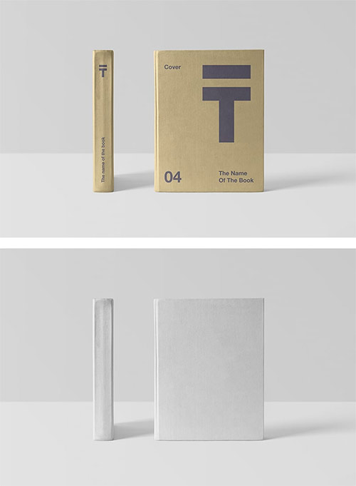 Book Cover Psd Mockup