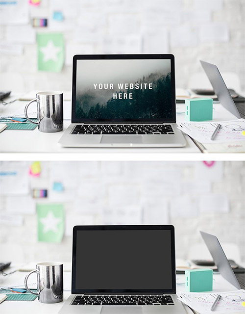 MacBook PSD Mock up