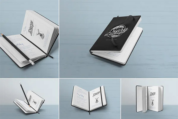 Open Diary Mockups