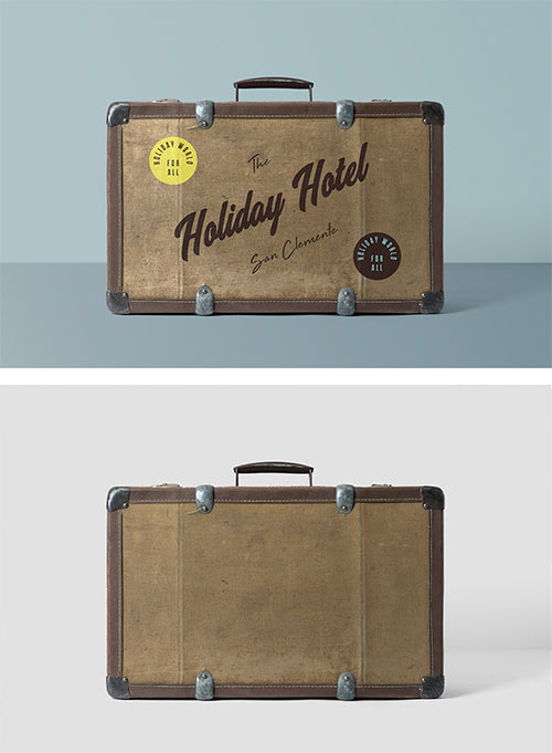 Suitcase Mockup