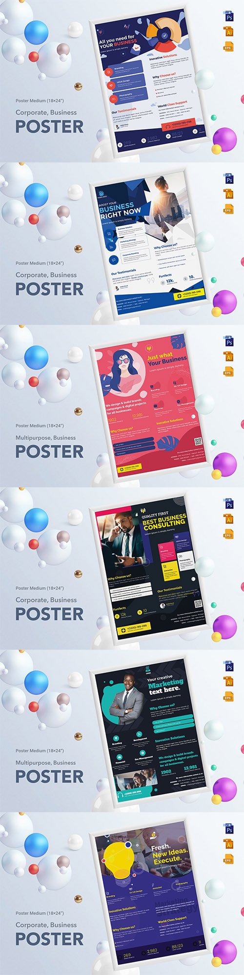 Multipurpose Business Posters