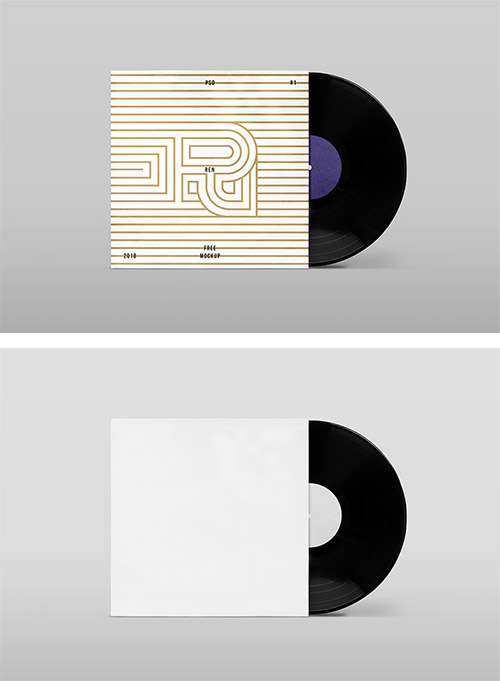 Vinyl Cover Mock up