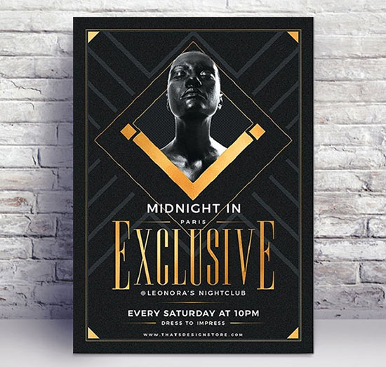 Exclusive Party Flyer Template