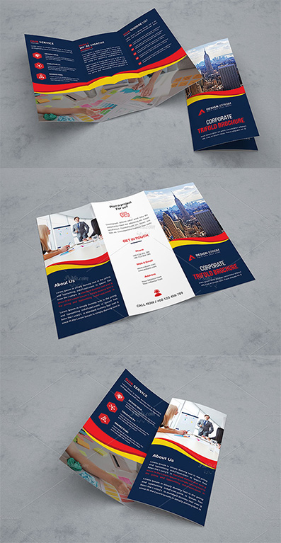 Corporate Tri-Fold Brochure 03