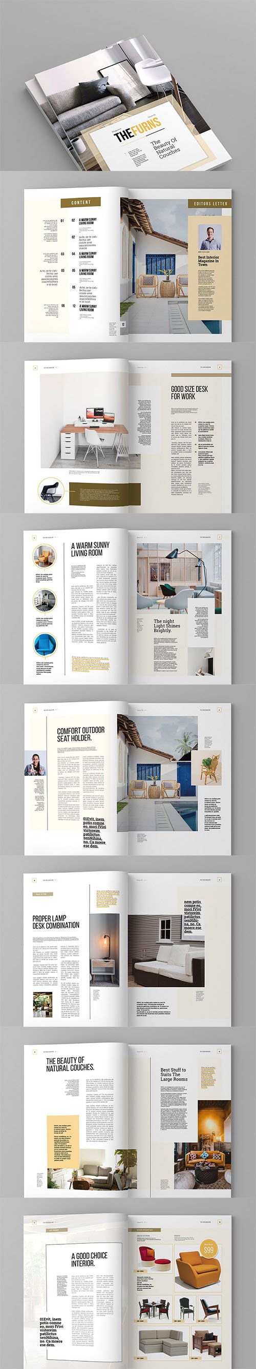 The Furns - Magazine Template 4358971