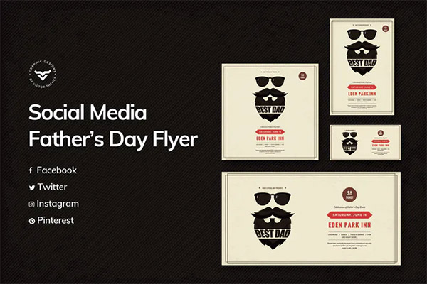 Fathers Day Social Media Template 2