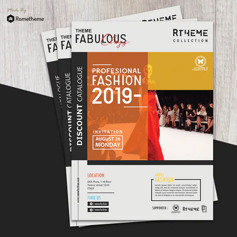 Fashion Modern Flyer vol. 07 PSD