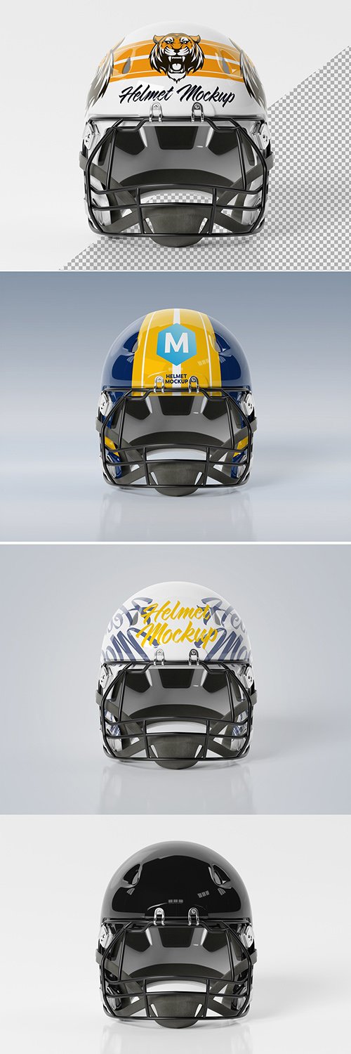 Download Isolated American Football Helmet On White Mockup Mockups Free Psd Templates