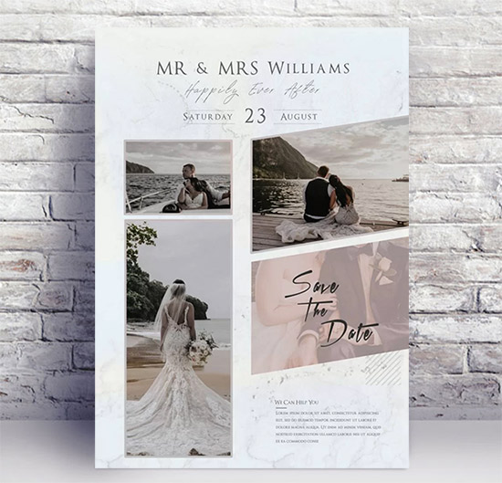 Wedding Photography - Premium flyer psd template