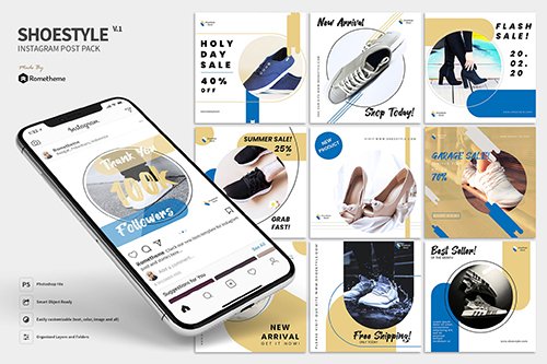 ShoeStyle Product - Instagram Post Pack
