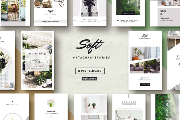 Soft Instagram Story Template