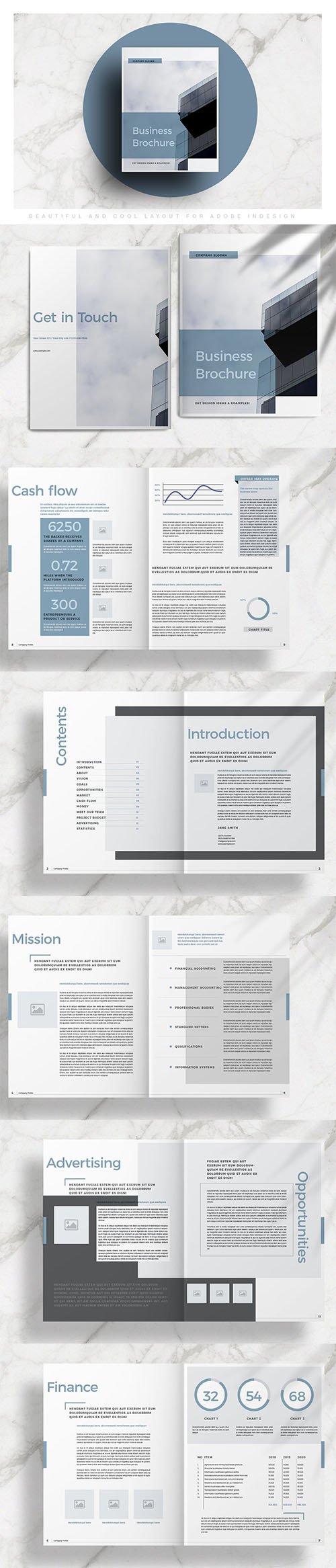 Business Brochure Layout INDD
