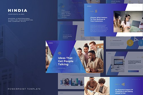 Hindia - Corporate Style Powerpoint Template