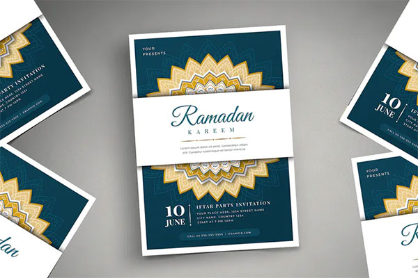 Ramadan Kareem Iftar Party Flyer 02 PSD