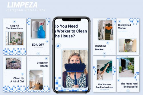 Limpeza - Instagram Story Pack