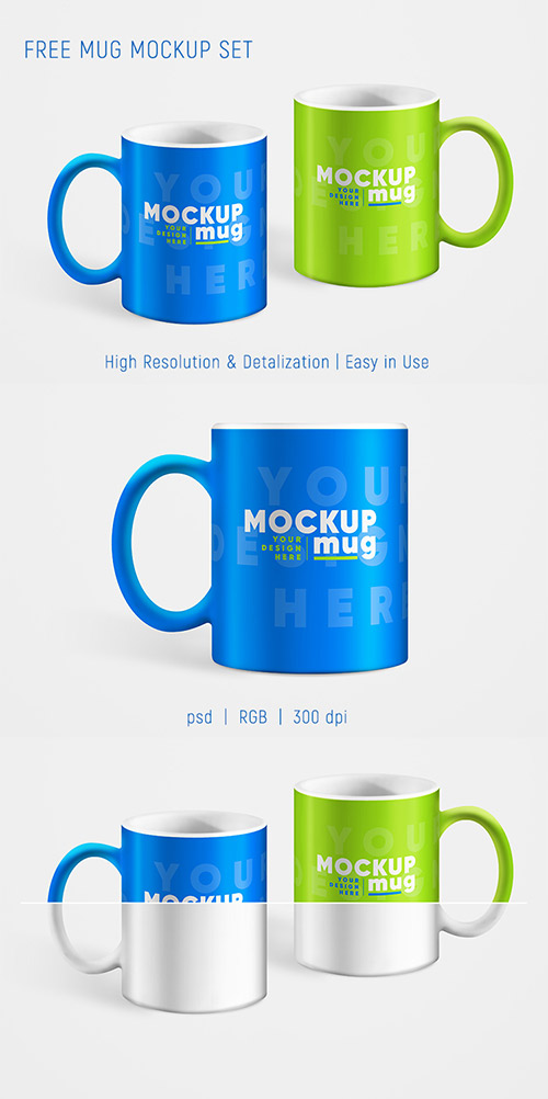 Mug Mockup Set