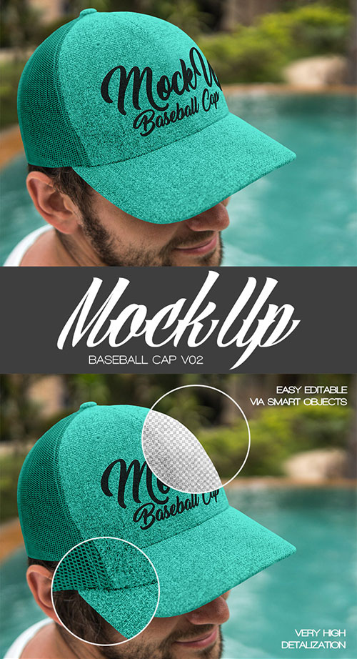 Baseball Cap V02 Mock-up