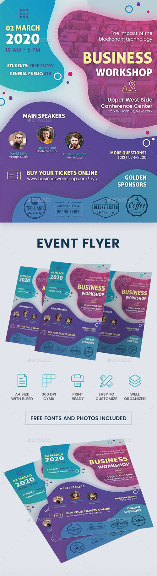 Event Conference Flyer 22596266