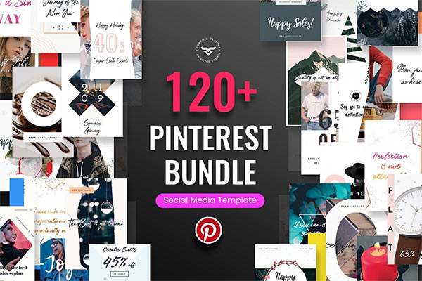 Pinterest Post Templates Bundle