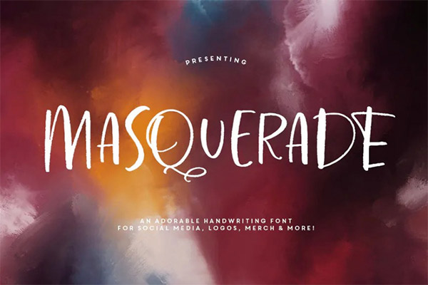 Masquerade Font