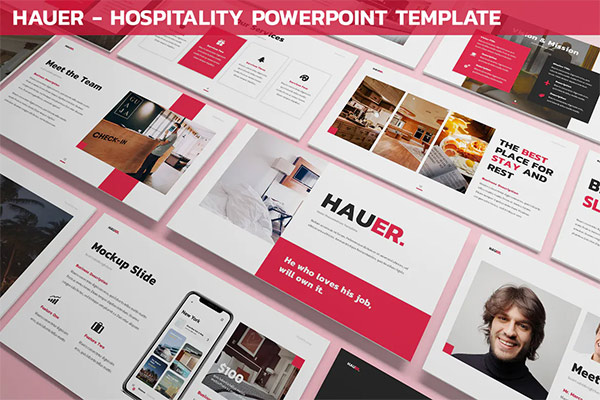 Hauer - Hospitality Powerpoint Template