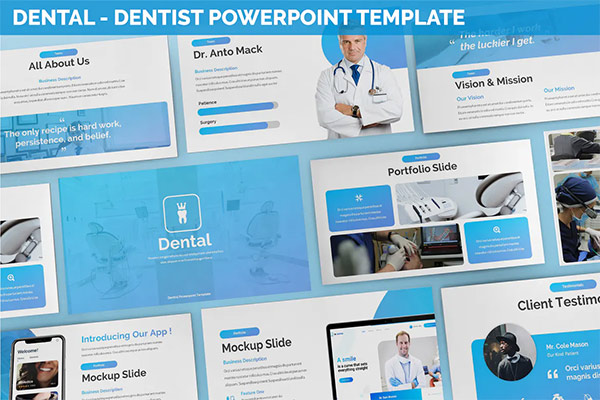 Dental - Dentist Powerpoint Template