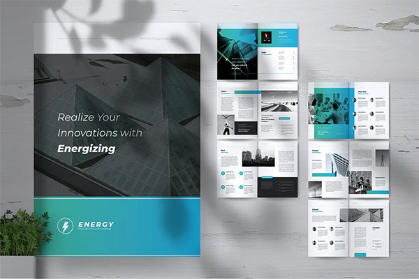 ENERGY Power Plant Company Profile Brochures