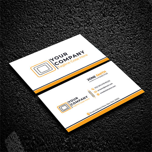 Simple creative business card design
