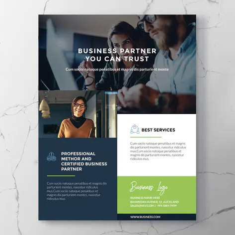 Business Flyer Template PSD