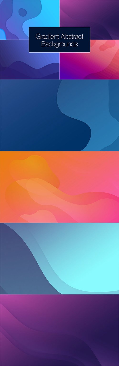 Gradient Abstract Backgrounds