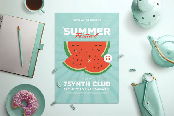 Watermelon Summer Flyer