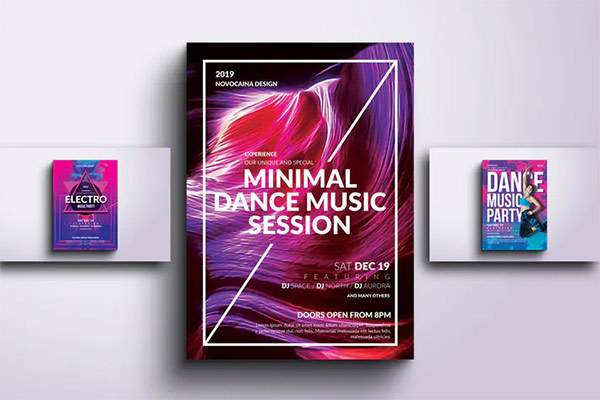 Party Dance Flyer & Poster Bundle