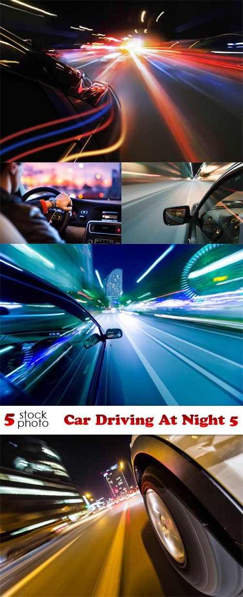Photos - Car Driving At Night 5