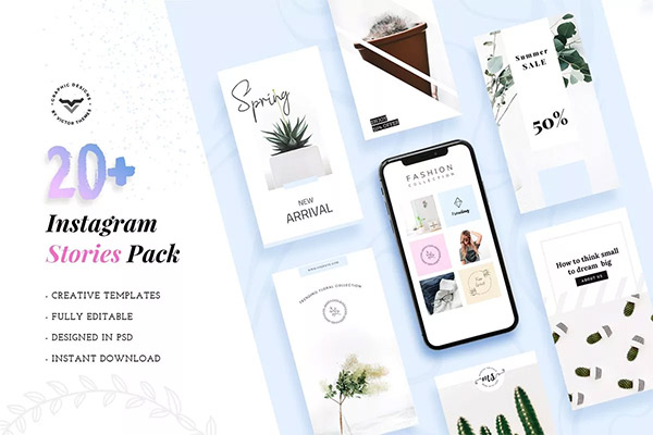 Instagram Stories Social Media Templates