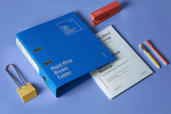 Office Pack Stationery Mockup