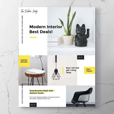 Modern Furniture & Interior Flyer