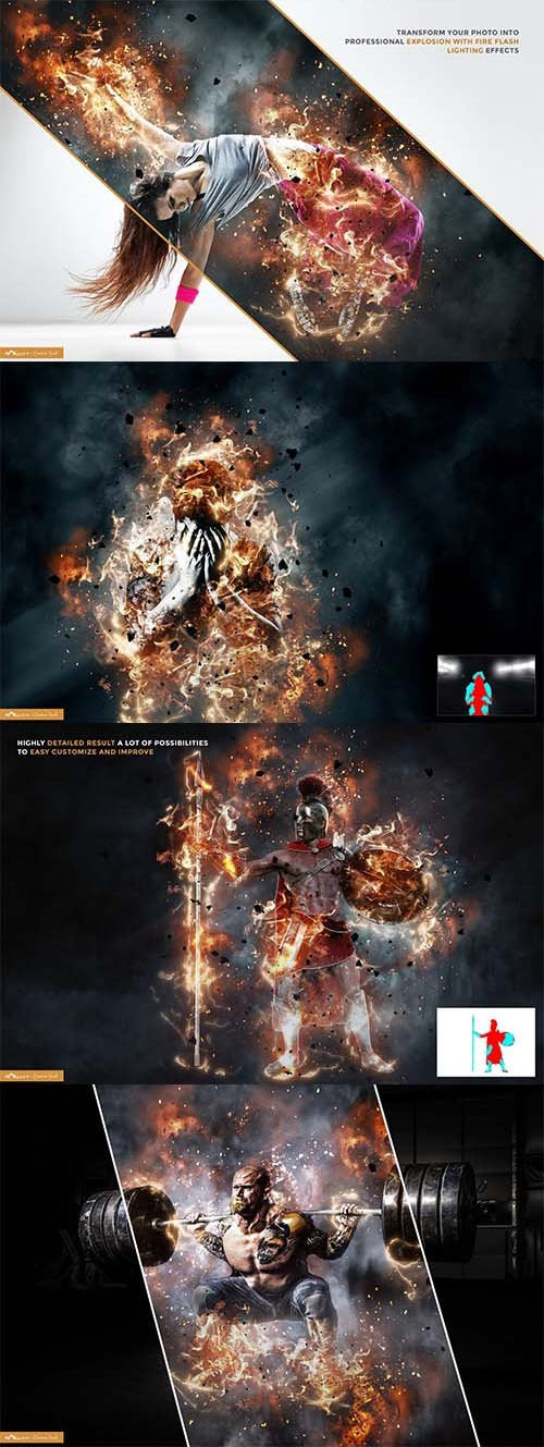 CreativeMarket - The Phoenix - Fire Explosion