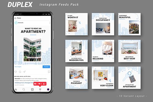 Duplex - Instagram Feeds Pack